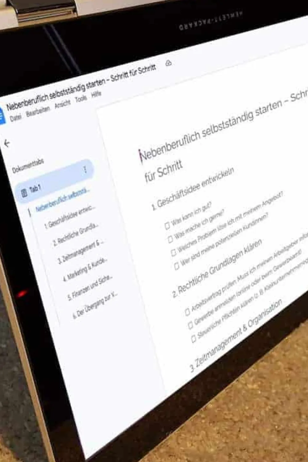 Nebenberuflich selbständig: 7 Schritte zum sicheren Start