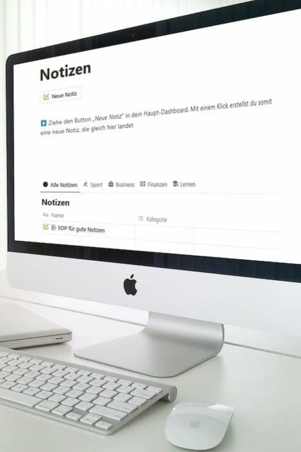 Notion Notes, so organisierst du deine Notizen an einem Ort statt in drei Apps