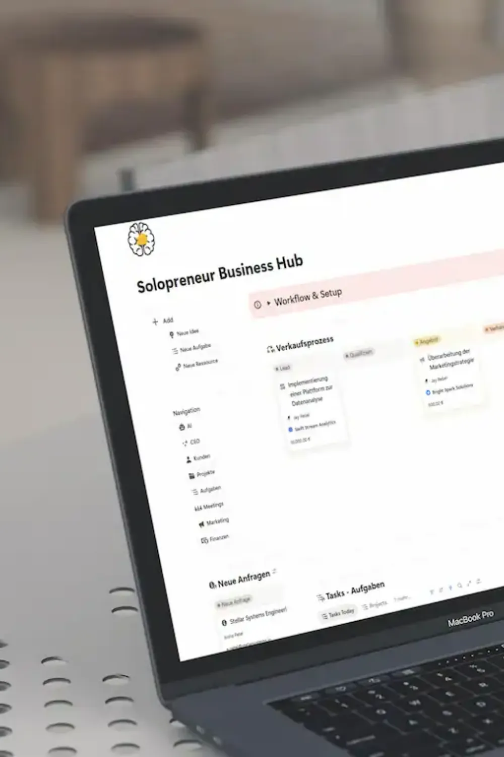 Notion Planner: Sag Tschüss zum Chaos und hol dir Struktur